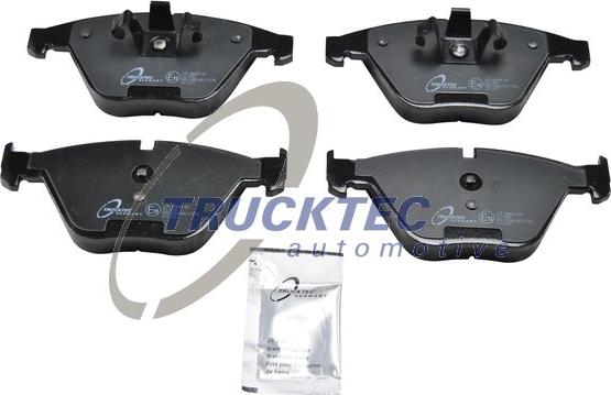 Trucktec Automotive 08.34.157 - Тормозные колодки, дисковые, комплект onlydrive.pro