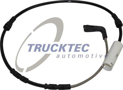 Trucktec Automotive 08.34.124 - Сигнализатор, износ тормозных колодок onlydrive.pro