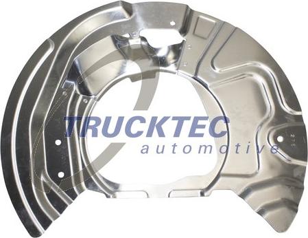 Trucktec Automotive 08.35.255 - Splash Panel, guard, brake disc onlydrive.pro