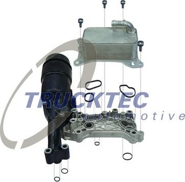 Trucktec Automotive 02.18.141 - Oil Cooler, engine oil onlydrive.pro