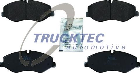 Trucktec Automotive 02.35.497 - Brake Pad Set, disc brake onlydrive.pro