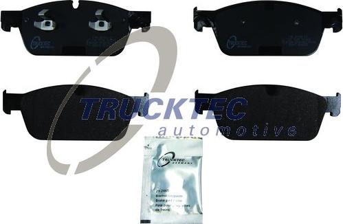 Trucktec Automotive 02.35.486 - Тормозные колодки, дисковые, комплект onlydrive.pro