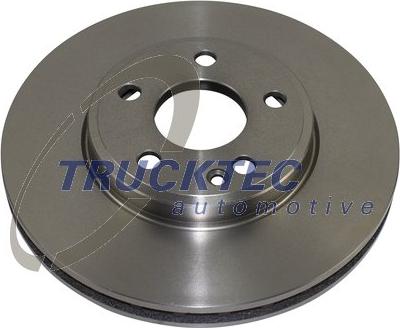 Trucktec Automotive 02.35.553 - Brake Disc onlydrive.pro