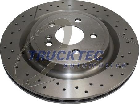 Trucktec Automotive 02.35.567 - Brake Disc onlydrive.pro