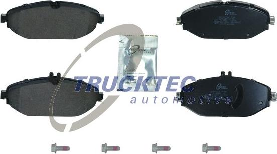 Trucktec Automotive 02.35.516 - Bremžu uzliku kompl., Disku bremzes onlydrive.pro