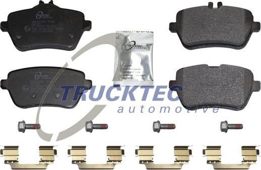 Trucktec Automotive 02.35.510 - Тормозные колодки, дисковые, комплект onlydrive.pro