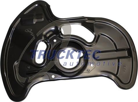 Trucktec Automotive 02.35.538 - Splash Panel, guard, brake disc onlydrive.pro