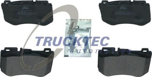 Trucktec Automotive 02.35.520 - Brake Pad Set, disc brake onlydrive.pro