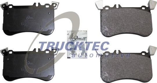 Trucktec Automotive 02.35.572 - Brake Pad Set, disc brake onlydrive.pro