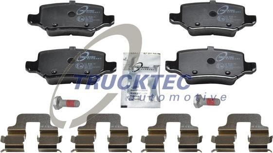 Trucktec Automotive 02.35.147 - Piduriklotsi komplekt,ketaspidur onlydrive.pro