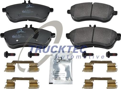 Trucktec Automotive 02.35.232 - Piduriklotsi komplekt,ketaspidur onlydrive.pro