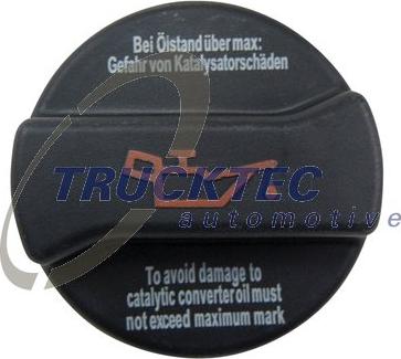 Trucktec Automotive 07.10.020 - Sealing Cap, oil filling port onlydrive.pro