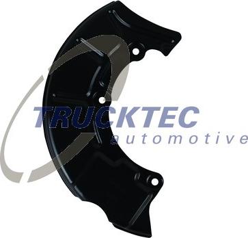 Trucktec Automotive 07.35.295 - Splash Panel, guard, brake disc onlydrive.pro