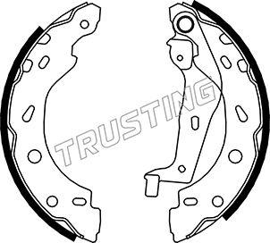 Trusting 052.124 - Brake Shoe Set onlydrive.pro