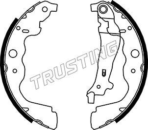 Trusting 088.240 - Brake Shoe Set onlydrive.pro