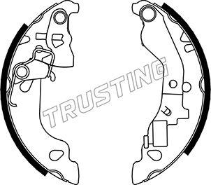 Trusting 034.103Y - Brake Shoe Set onlydrive.pro