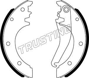 Trusting 034.123 - Brake Shoe Set onlydrive.pro