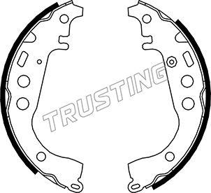 Trusting 115.301 - Brake Shoe Set onlydrive.pro