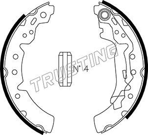 Trusting 115.302 - Brake Shoe Set onlydrive.pro