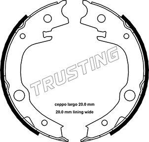 Trusting 115.315 - Jarrukenkäsarja, seisontajarru onlydrive.pro