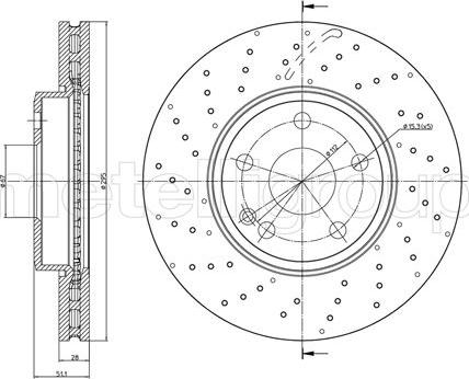 Febi Bilstein 44188 - Brake Disc onlydrive.pro