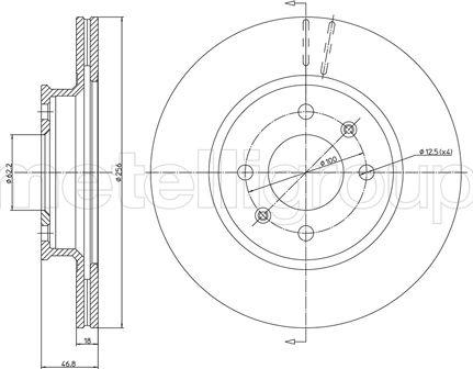 Oyodo 30H0533-OYO - Brake Disc onlydrive.pro