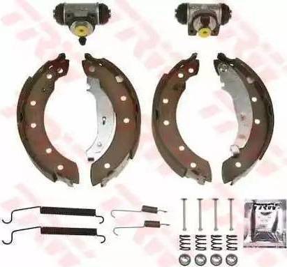 TRW GS8605 - Brake Shoe Set onlydrive.pro