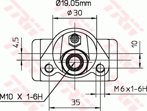 TRW BWD110 - Wheel Brake Cylinder onlydrive.pro