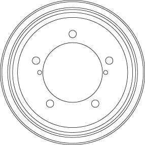 TRW DB4444 - Brake Drum onlydrive.pro