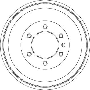 TRW DB4451 - Brake Drum onlydrive.pro