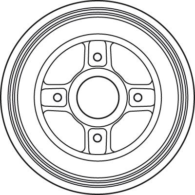 TRW DB4400 - Brake Drum onlydrive.pro