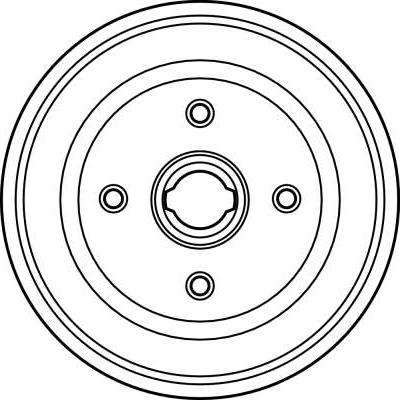 TRW DB4006 - Тормозной барабан onlydrive.pro