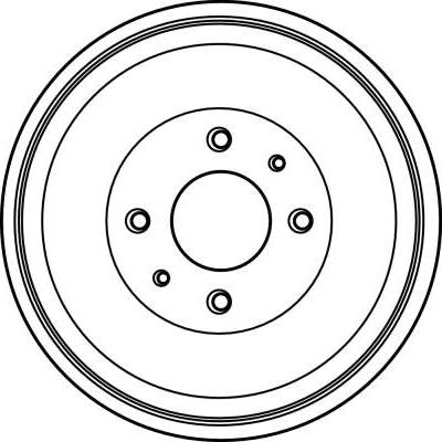 TRW DB4017 - Brake Drum onlydrive.pro