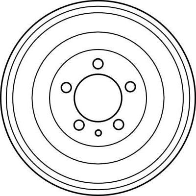 TRW DB4157 - Brake Drum onlydrive.pro