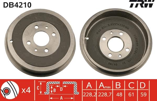 TRW DB4210 - Jarrurumpu onlydrive.pro