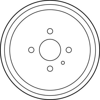 TRW DB4229 - Тормозной барабан onlydrive.pro