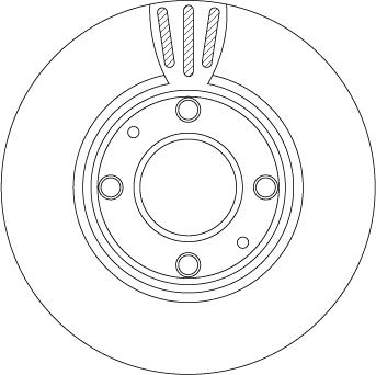 TRW DF4496 - Brake Disc onlydrive.pro