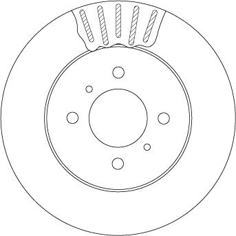 TRW DF4498 - Brake Disc onlydrive.pro