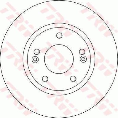 TRW DF4408 - Brake Disc onlydrive.pro