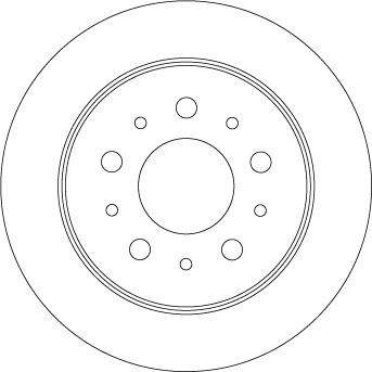 TRW DF4481S - Brake Disc onlydrive.pro