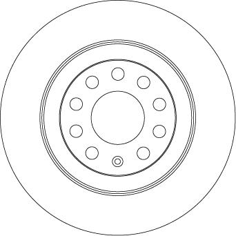 TRW DF4434 - Тормозной диск onlydrive.pro