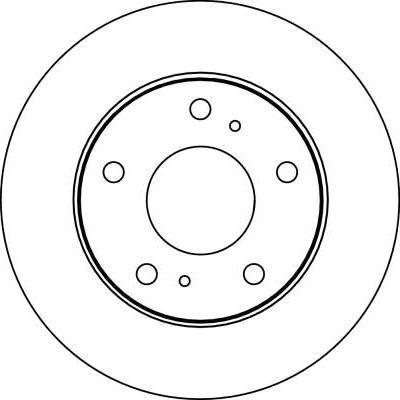 TRW DF4092 - Brake Disc onlydrive.pro