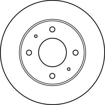 TRW DF4081 - Brake Disc onlydrive.pro