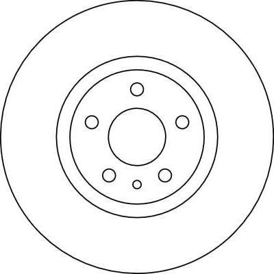 TRW DF4025 - Brake Disc onlydrive.pro