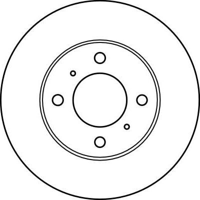 TRW DF4022 - Brake Disc onlydrive.pro