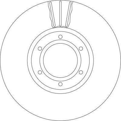 TRW DF4111 - Brake Disc onlydrive.pro