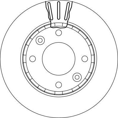 TRW DF4171 - Brake Disc onlydrive.pro