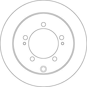 TRW DF4845 - Brake Disc onlydrive.pro