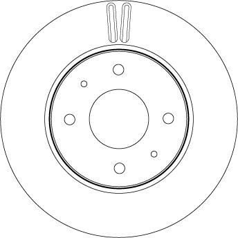 TRW DF4809 - Brake Disc onlydrive.pro