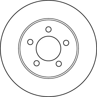 TRW DF4885S - Brake Disc onlydrive.pro